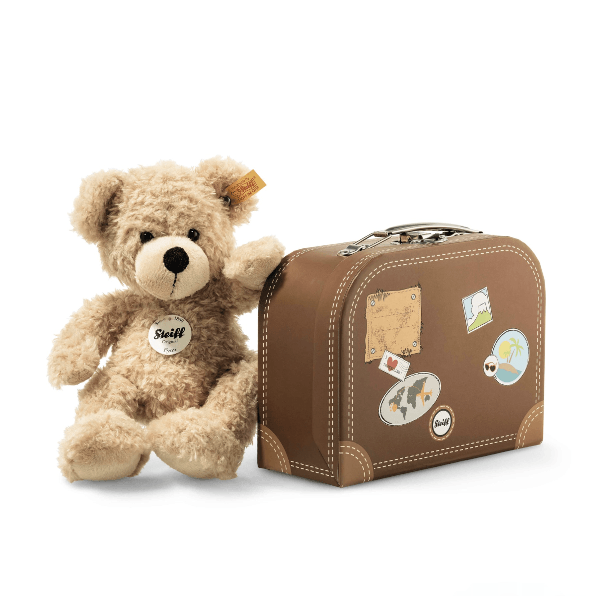 Steiff Teddy Bear & Suitcase, Plush Toys
