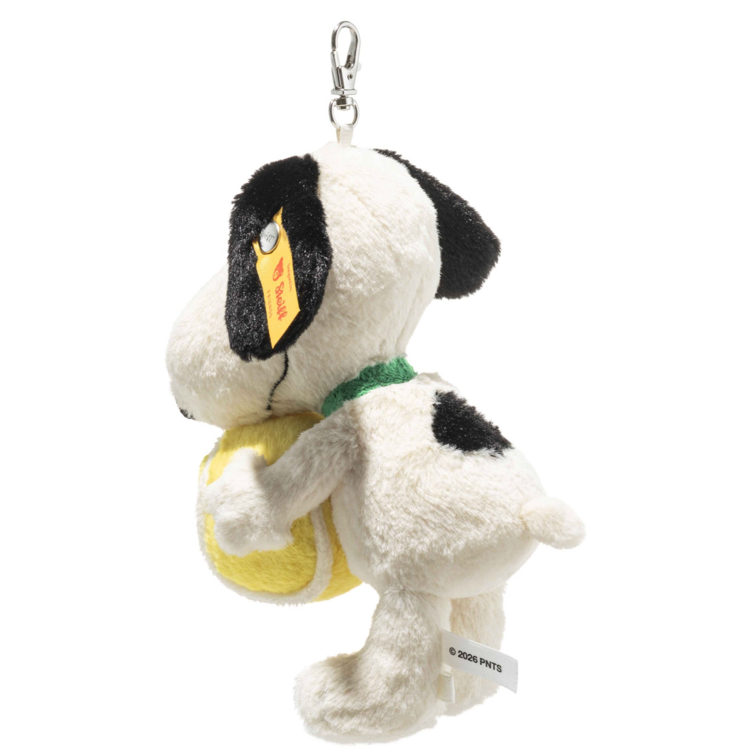 Steiff Pendant Peanuts Snoopy Tennis Plush Keychain