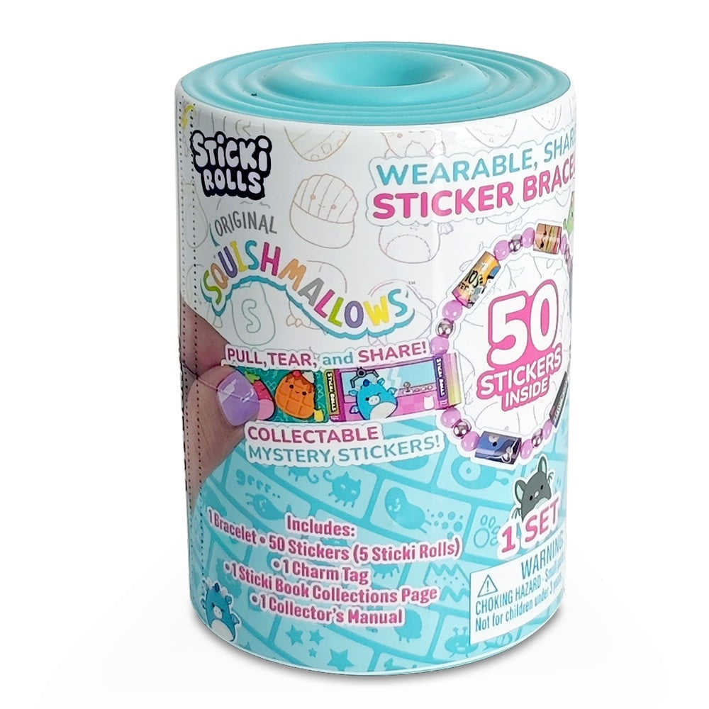 Sticki Rolls Squishmallows Sticki Band Blind Capsule