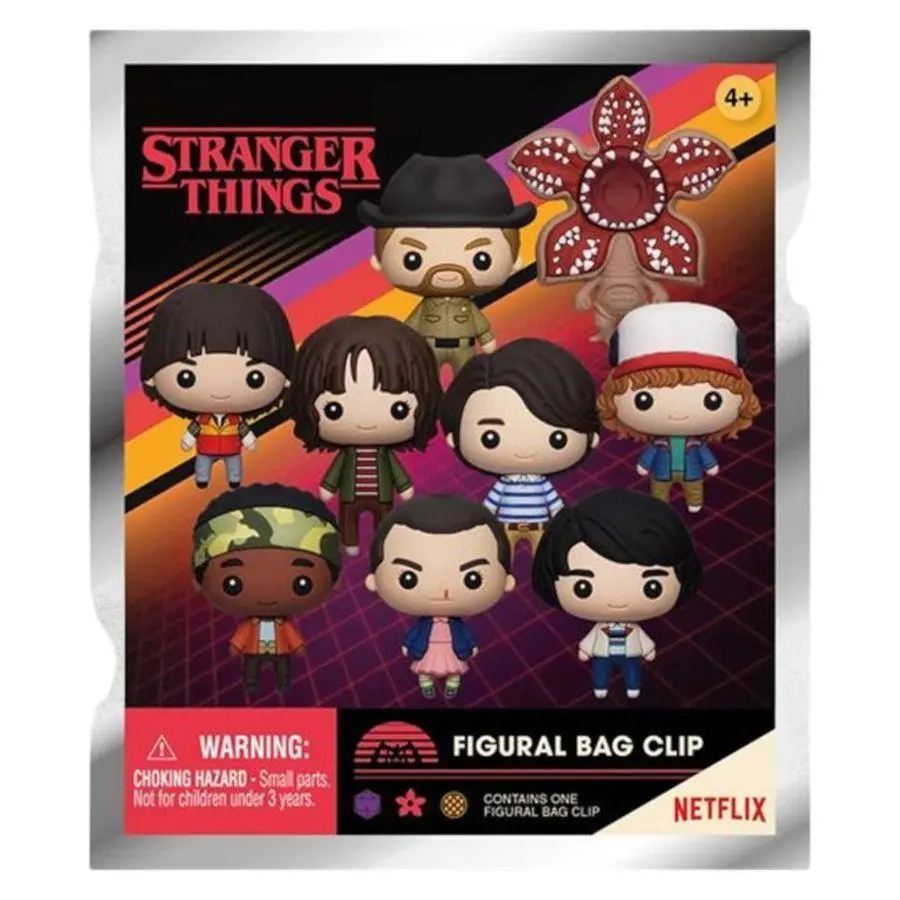 Stranger Things - 3D PVC Bag Clips Series 4 Blind Bag