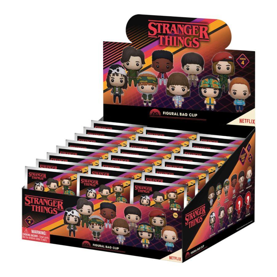 Stranger Things - 3D PVC Bag Clips Series 4 Blind Bag