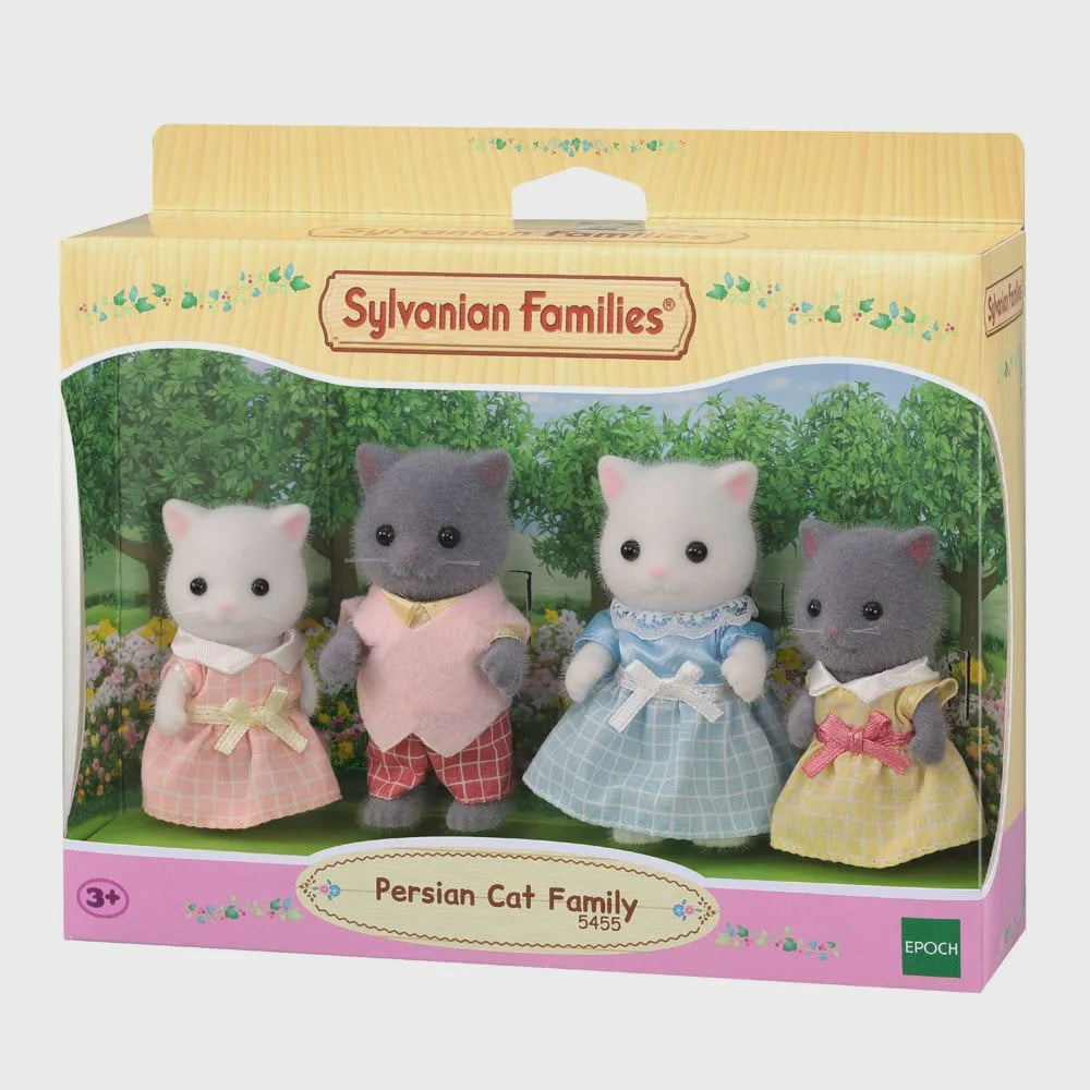 Sylvanian Families Persian Cat Family