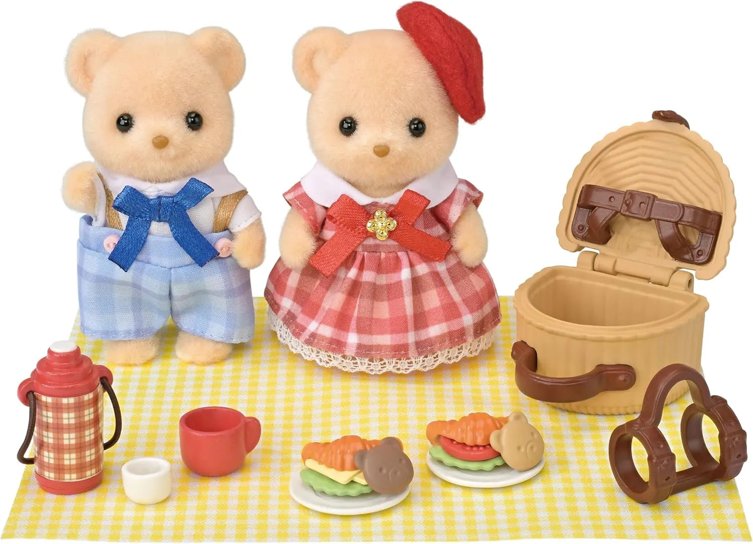 Sylvanian Families Biscuit Bear Family