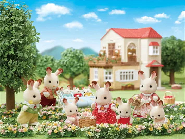 Sylvanian Families Chocolate Rabbit Family