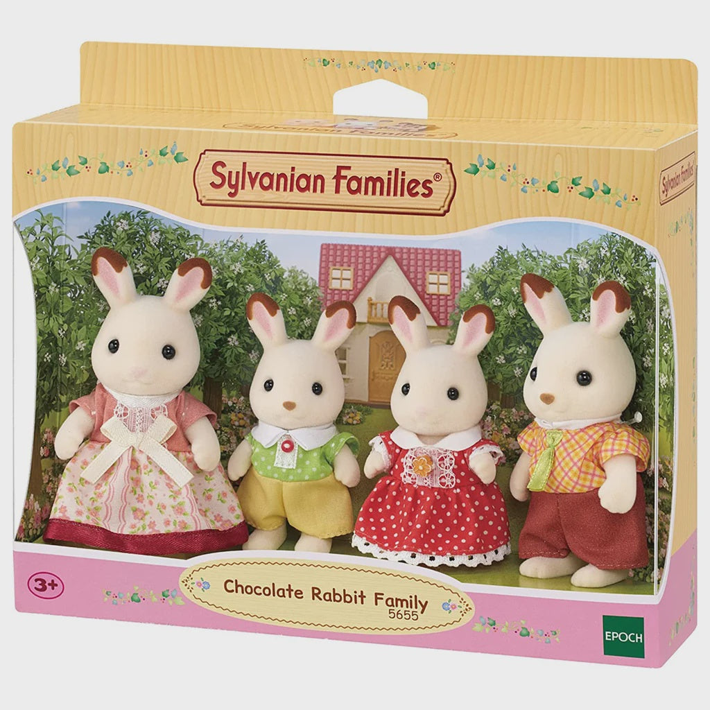 Sylvanian Families Chocolate Rabbit Family