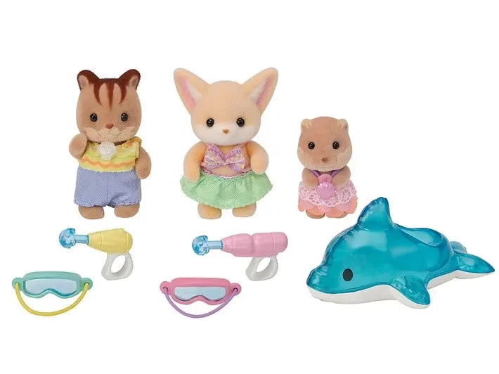 Sylvanian Families Nursery Friends Pool Fun Trio