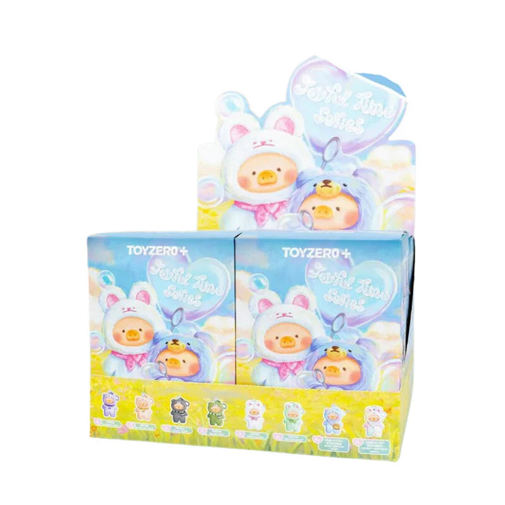 LuLu The Piggy Joyful Time Series Plush Keychain Blind Box - Single Box