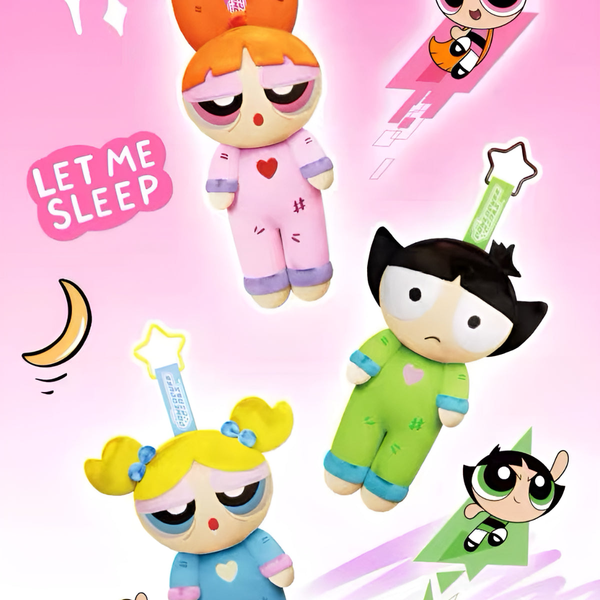 The Powerpuff Girls Cozy Moment Plush Bag Charm Blind Box