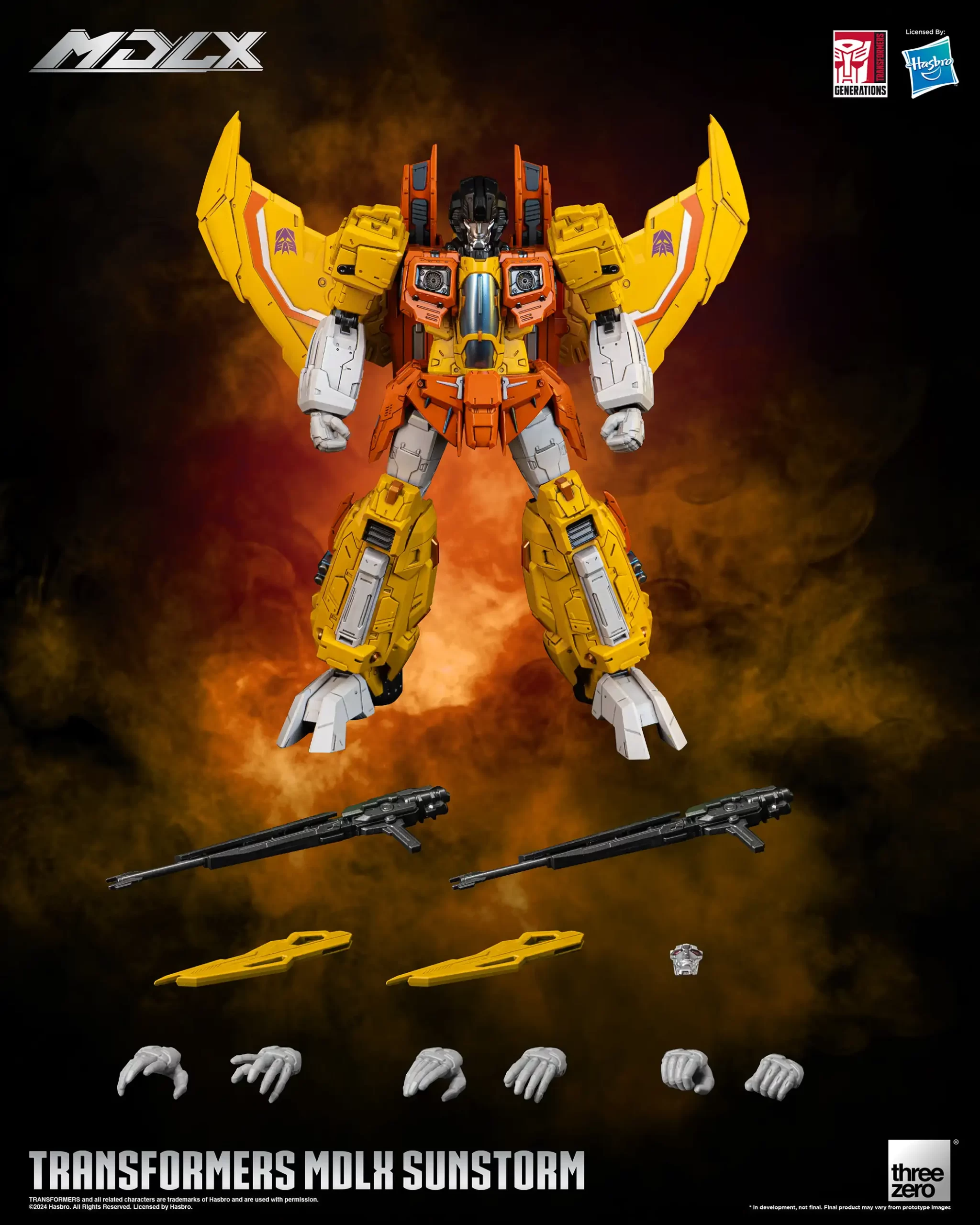 Threezero Transformers - Sunstorm Exclusive MDLX Figure