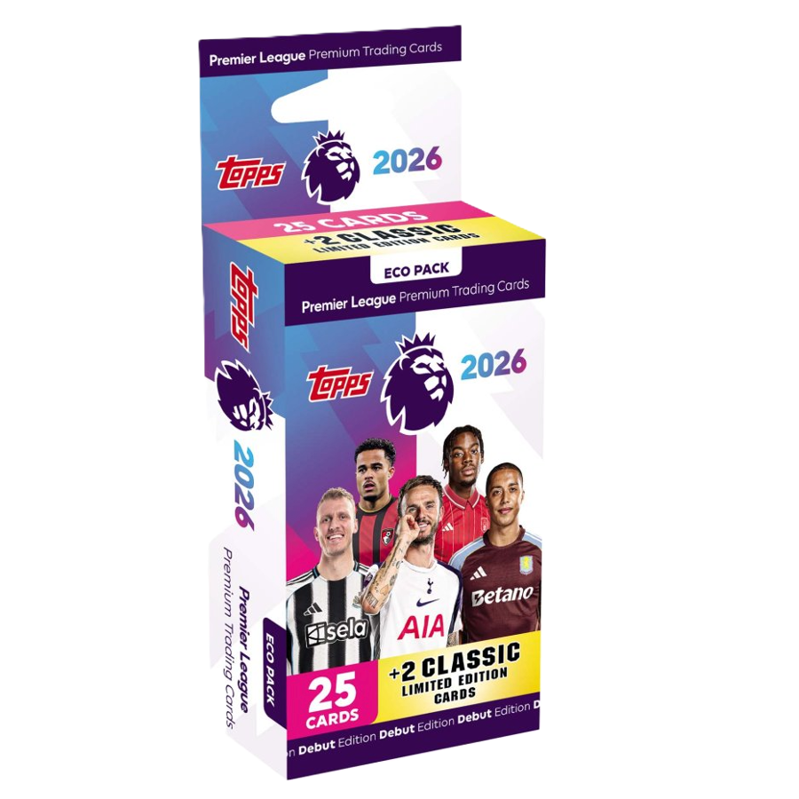 Topps 2026 Premier League Trading Card Eco Pack