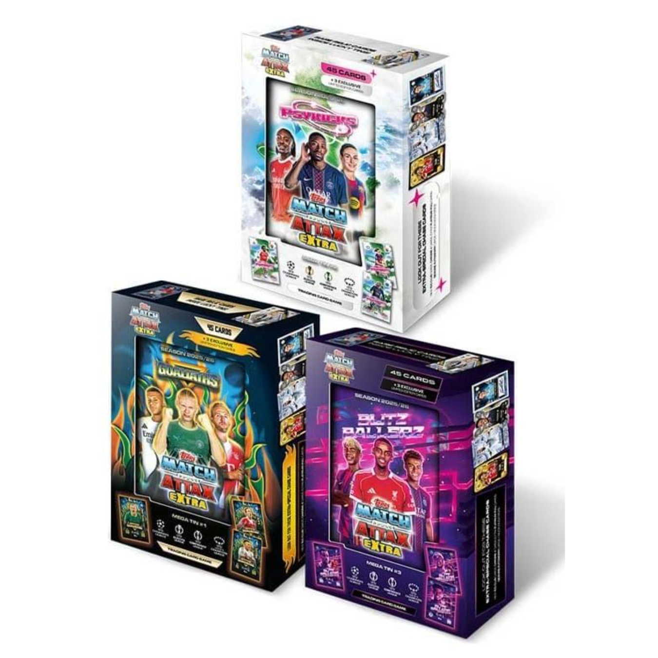 Topps UCC Match Attax EXTRA Champions League 2025/2026 Mega Tin