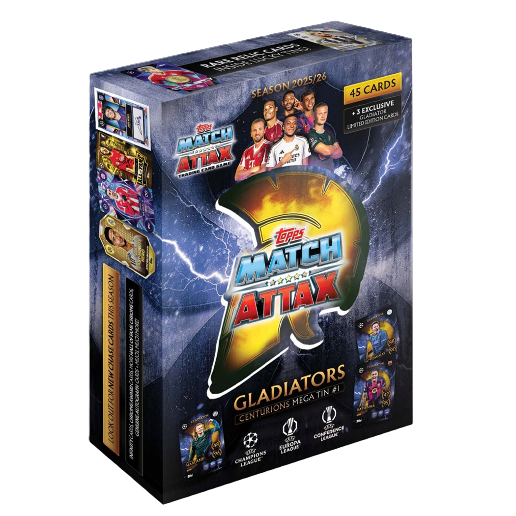 Topps UEFA MA Champions League 2025/2026 Edition Trading Card Mega Tin