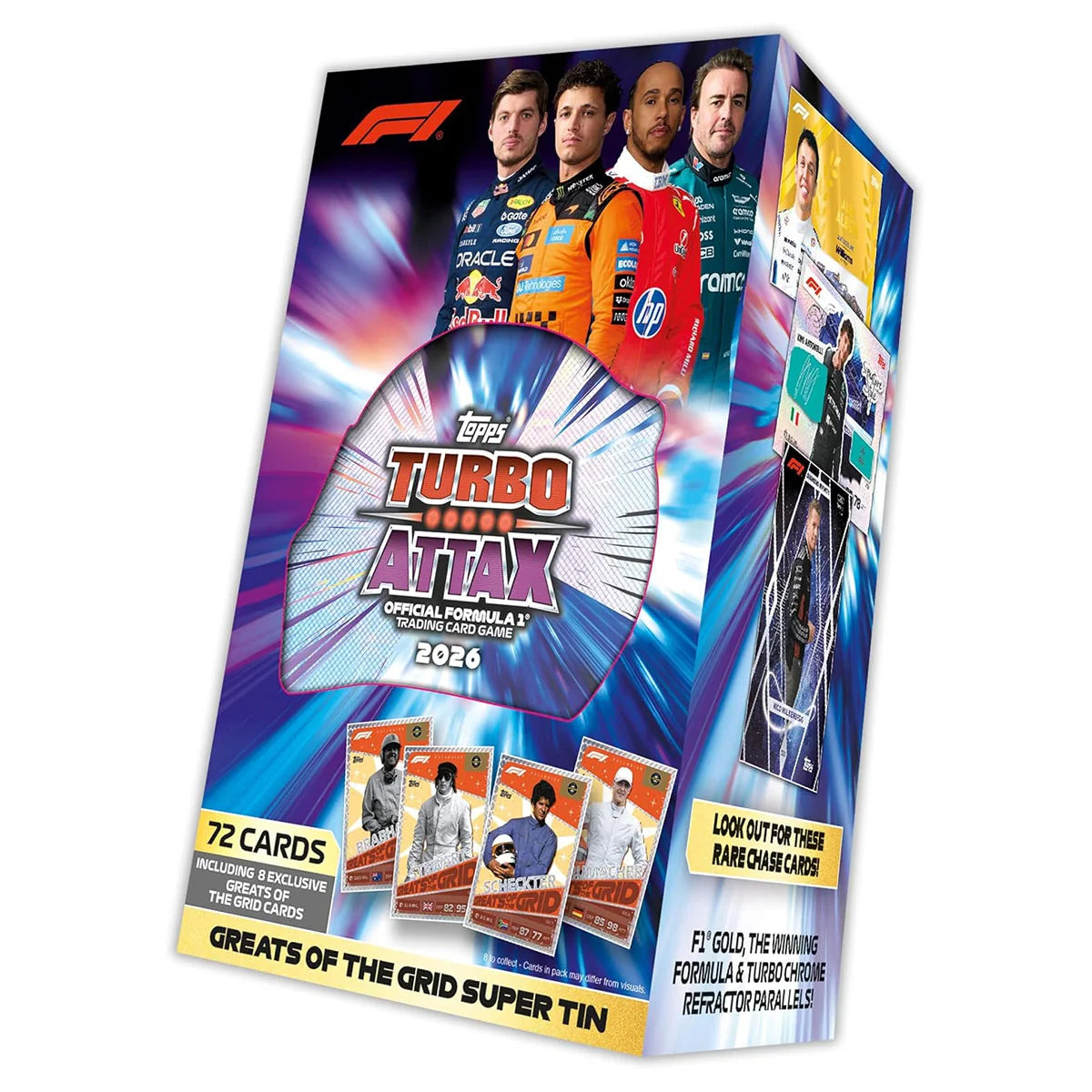 Topps Formula 1 Turbo Attax 2026 Super Tin