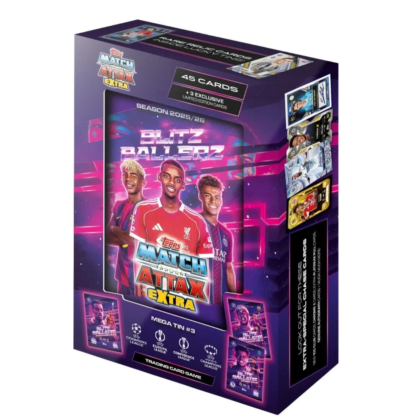 Topps UCC Match Attax EXTRA Champions League 2025/2026 Mega Tin