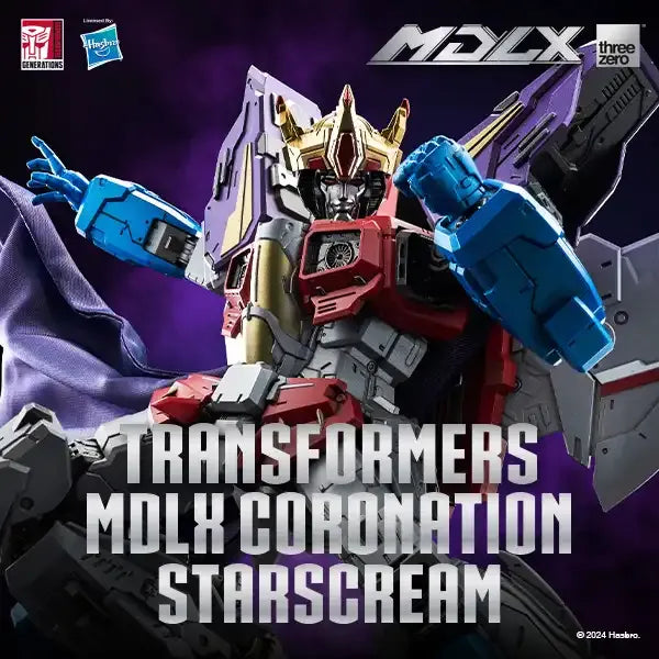 Threezero Transformers - Coronation Starscream MDLX Figure