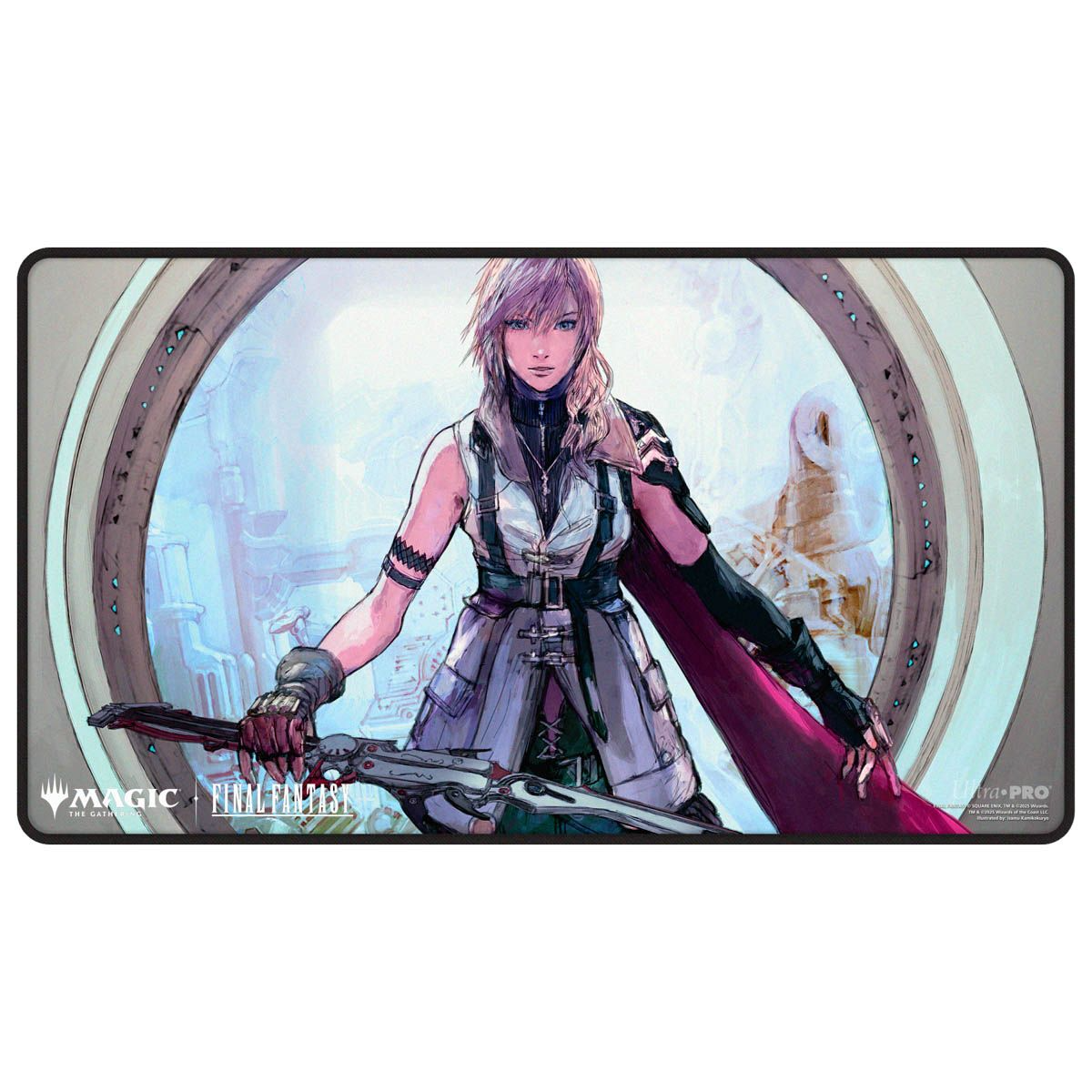 Ultra Pro Magic The Gathering Black Stitched Playmat Premium for MtG