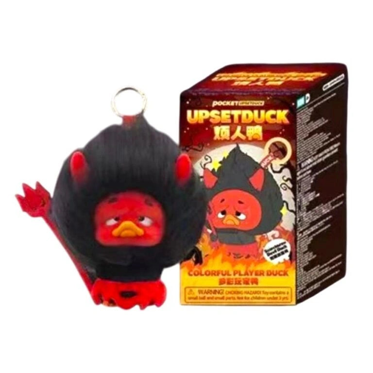 Upsetduck Colourful Player Duck Vinyl Plush Blind Box