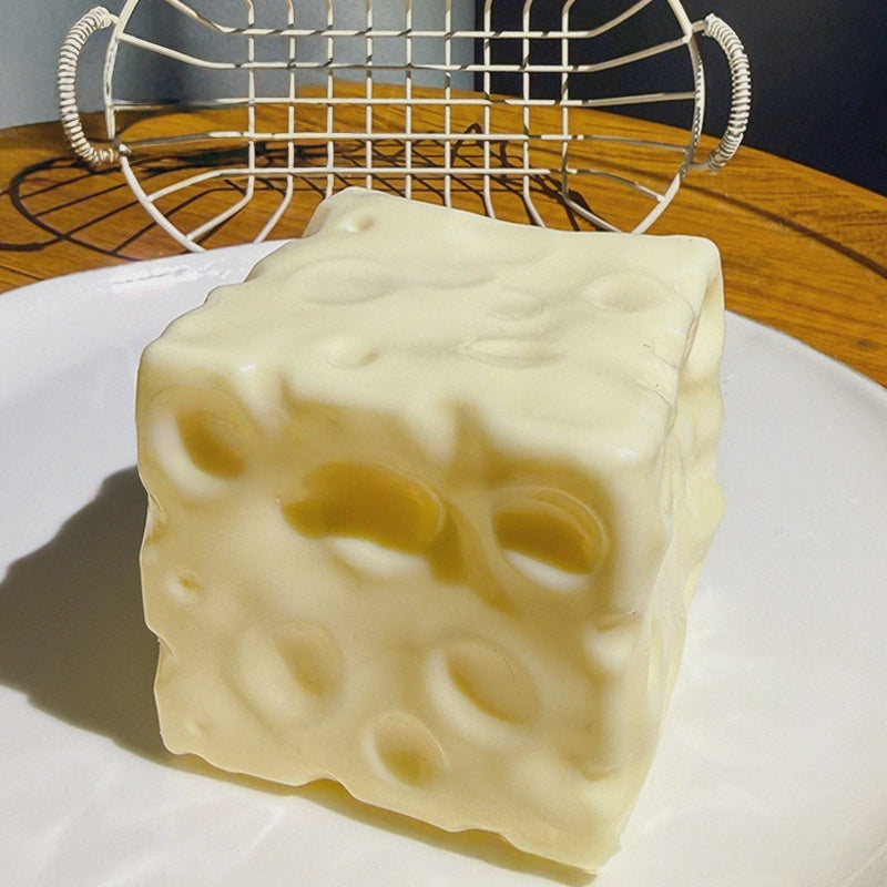 Vaseline Cheese Cube Squishy