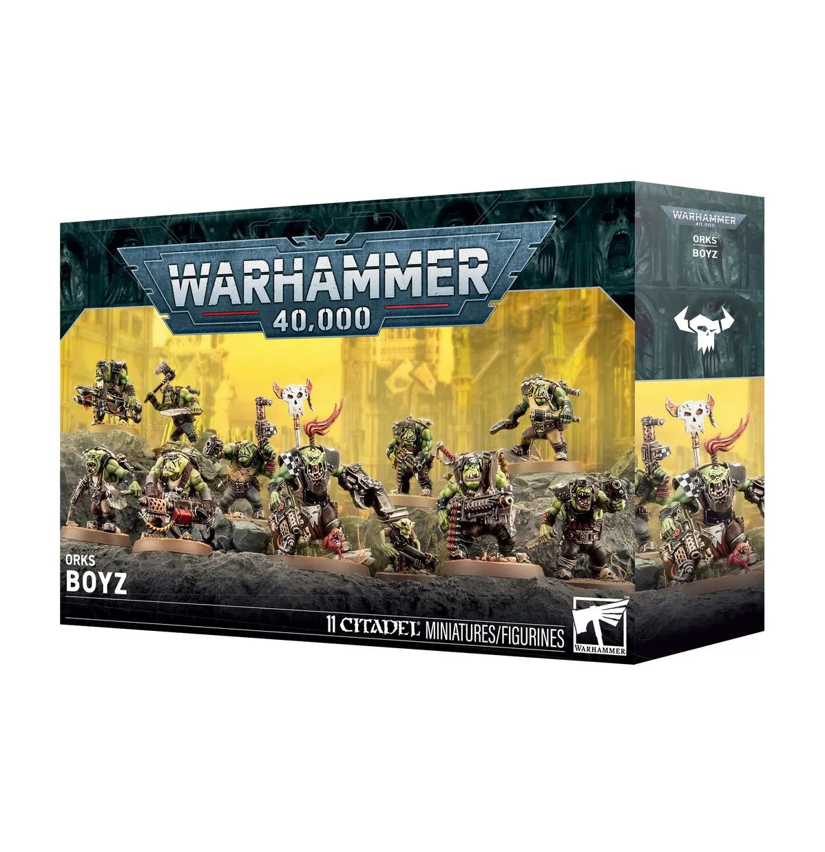 Warhammer 40,000 Orks: Boyz - 11 Miniatures - 50-80