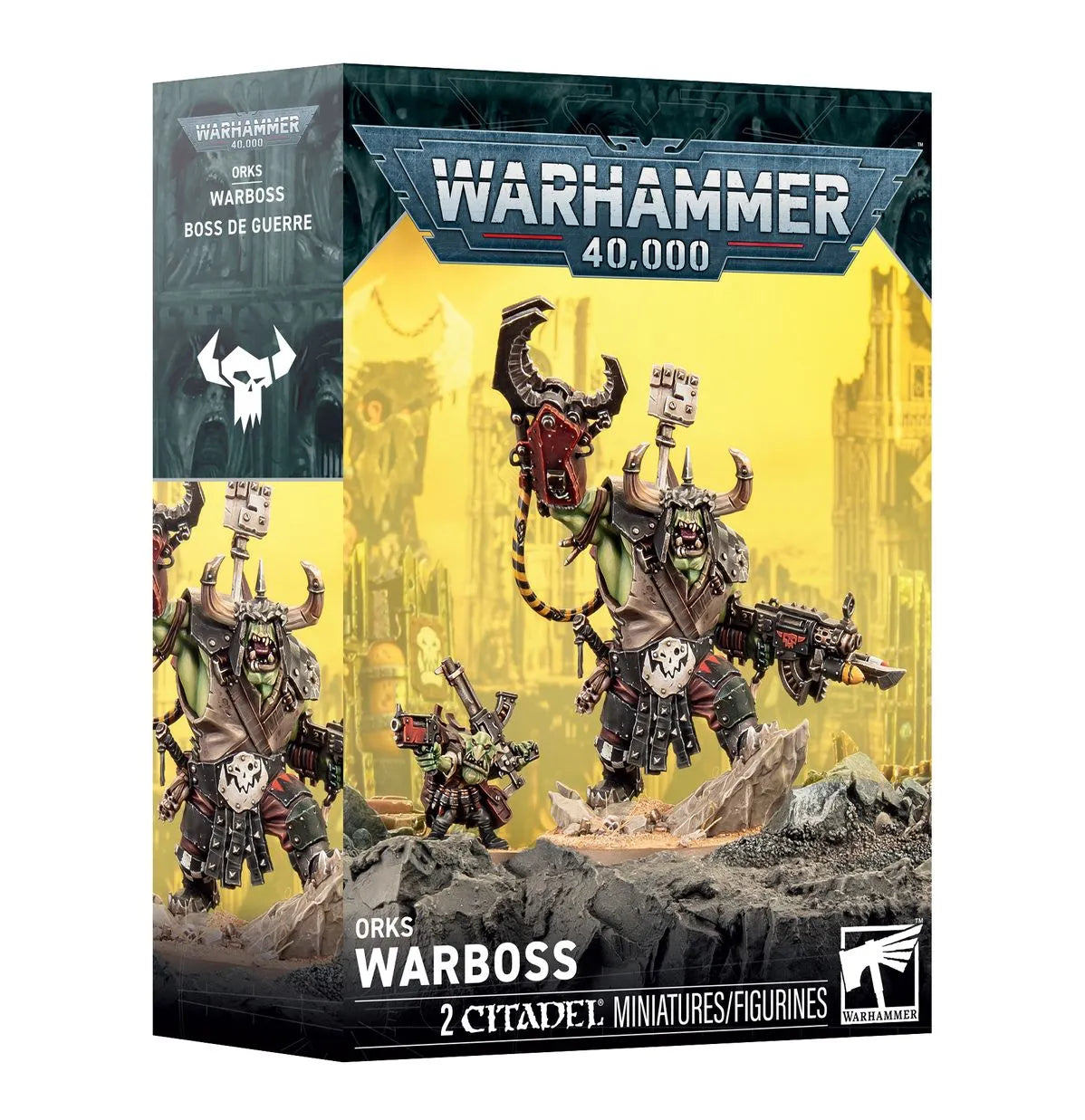 Warhammer 40,000 Orks: Warboss - 1 Miniature - 50-84