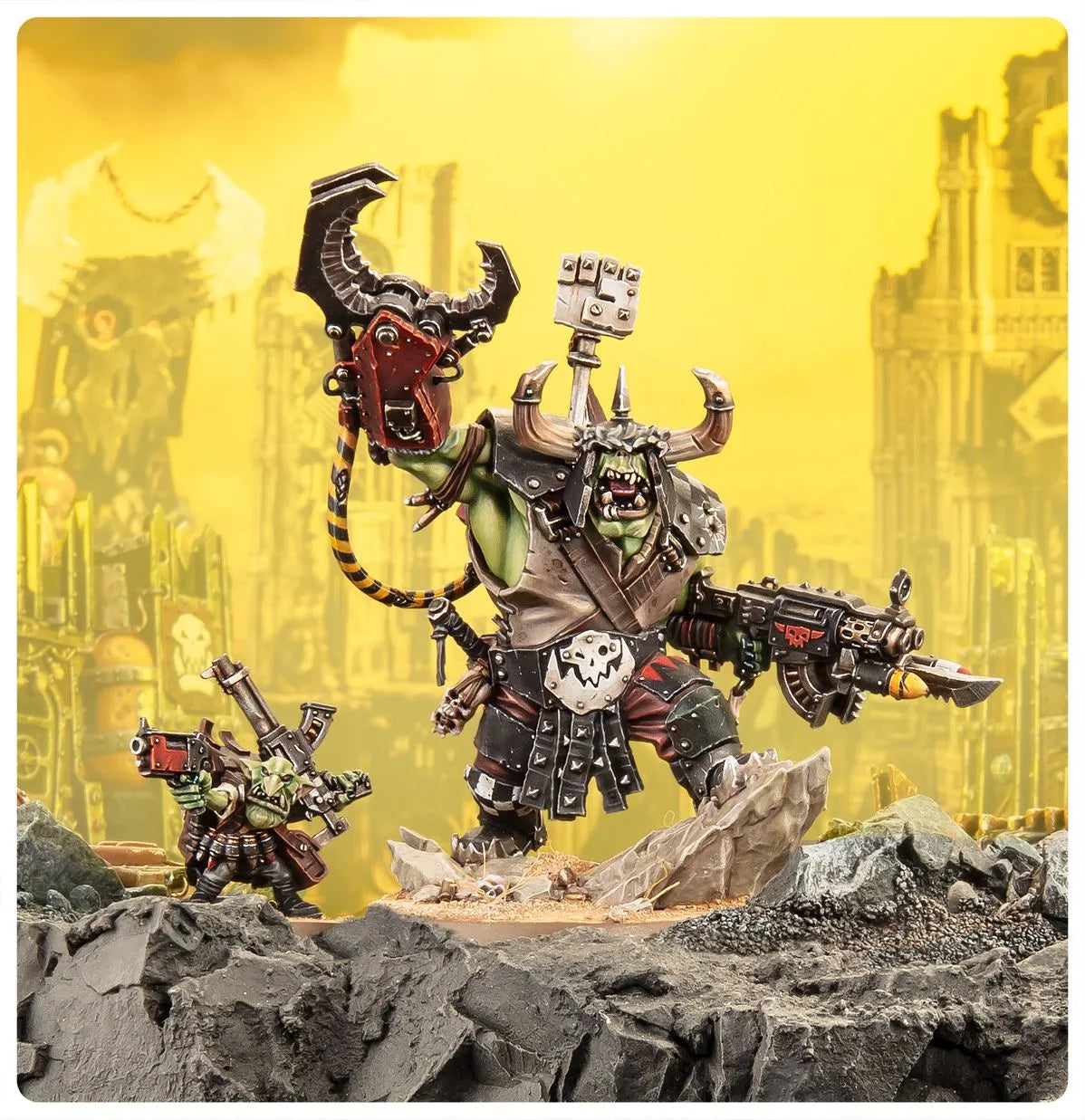 Warhammer 40,000 Orks: Warboss - 1 Miniature - 50-84