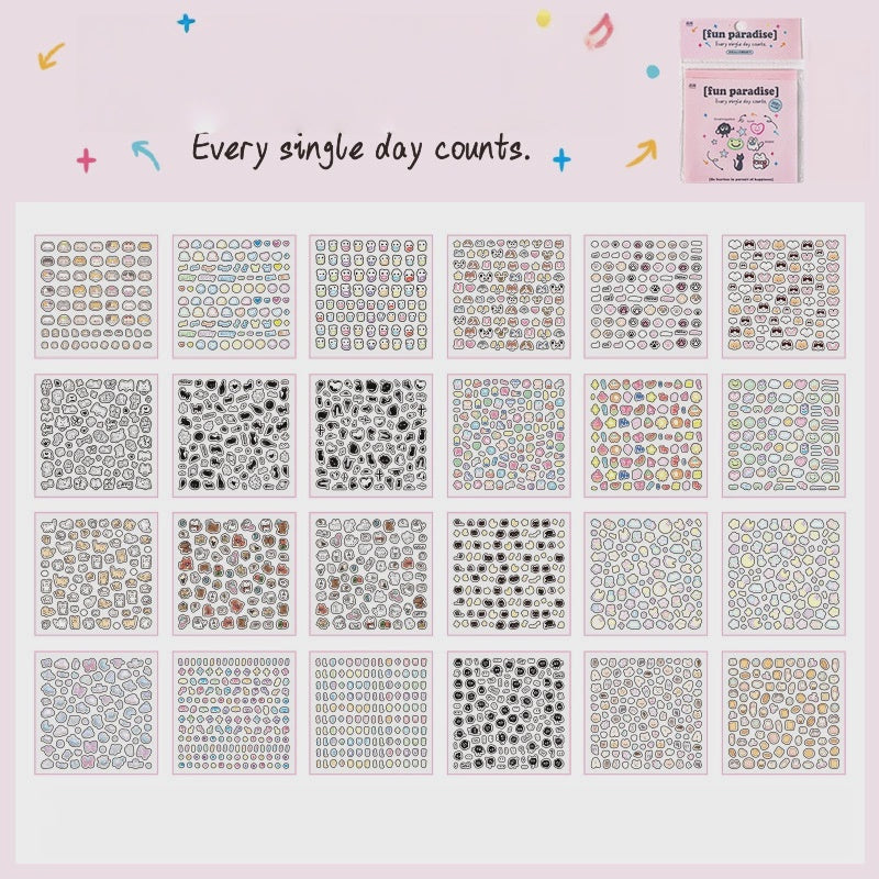 YiLan Mini Deco PET Sticker Book