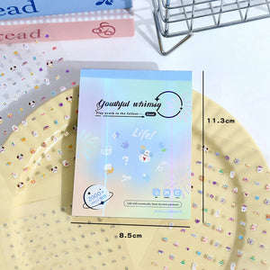 YiLan Mini Deco PET Sticker Book, image 8