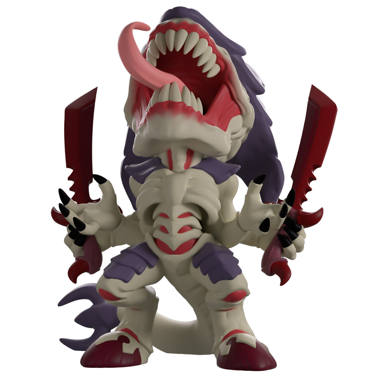 Youtooz Warhammer 40K Space Marine 2 - Tyranid Warrior Vinyl Figure showcasing dynamic pose and brutal anatomy.