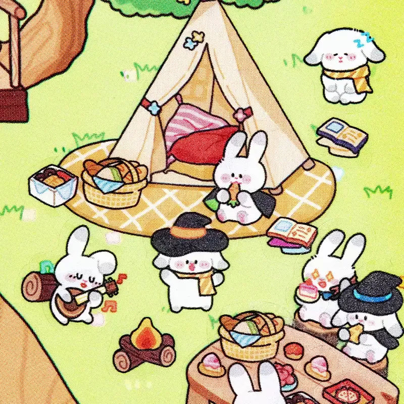 Fantasy World Series Miniature Scenery PET Sticker Set