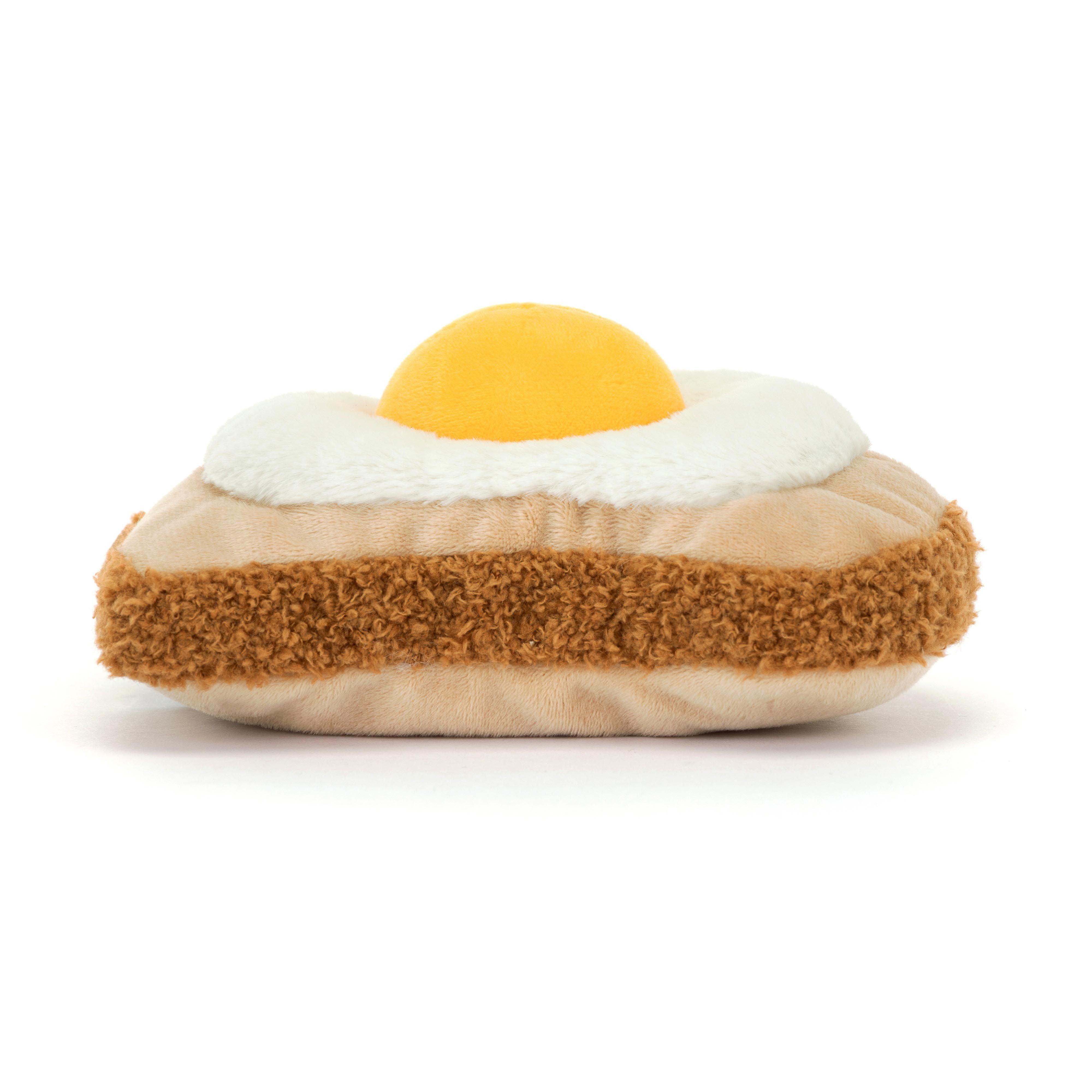Jellycat Amuseables Egglantine Egg on Toast Stuffed Animals OCARE NZ