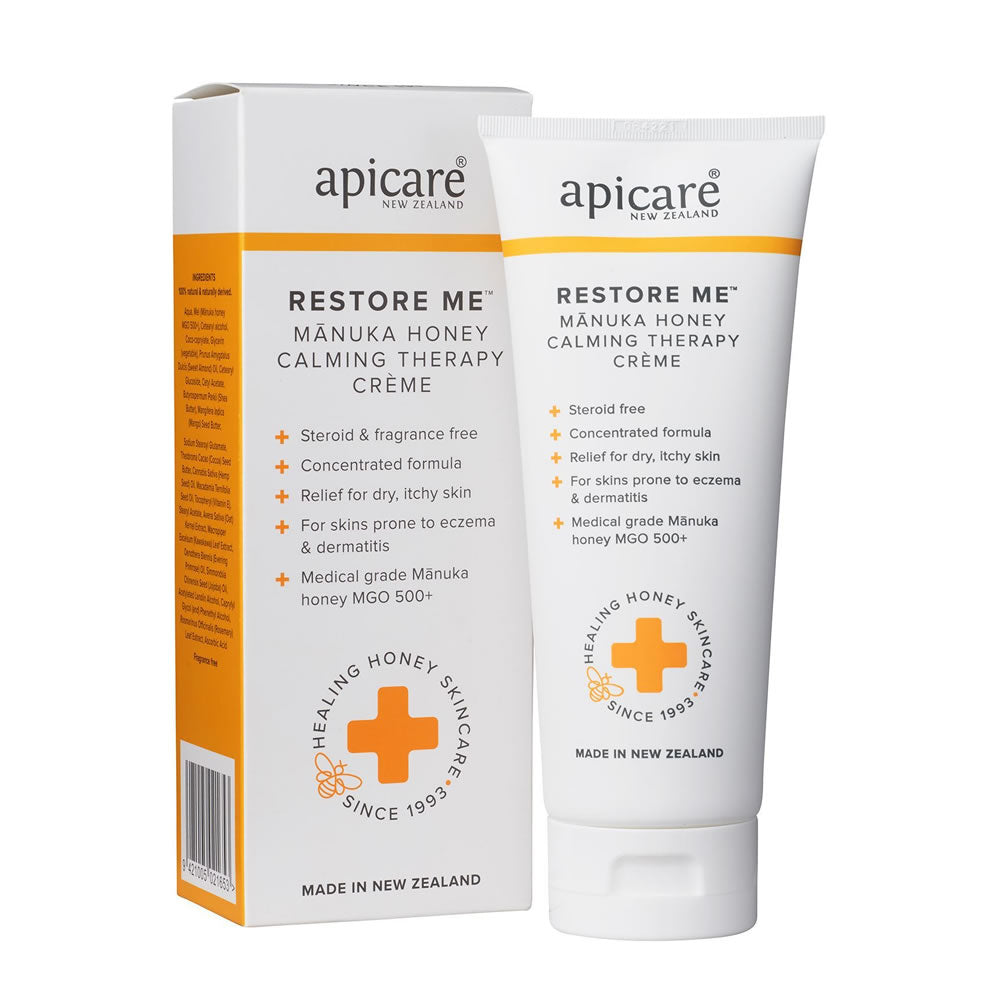 Apicare Restore Me Manuka Honey Calming Therapy Creme 200g