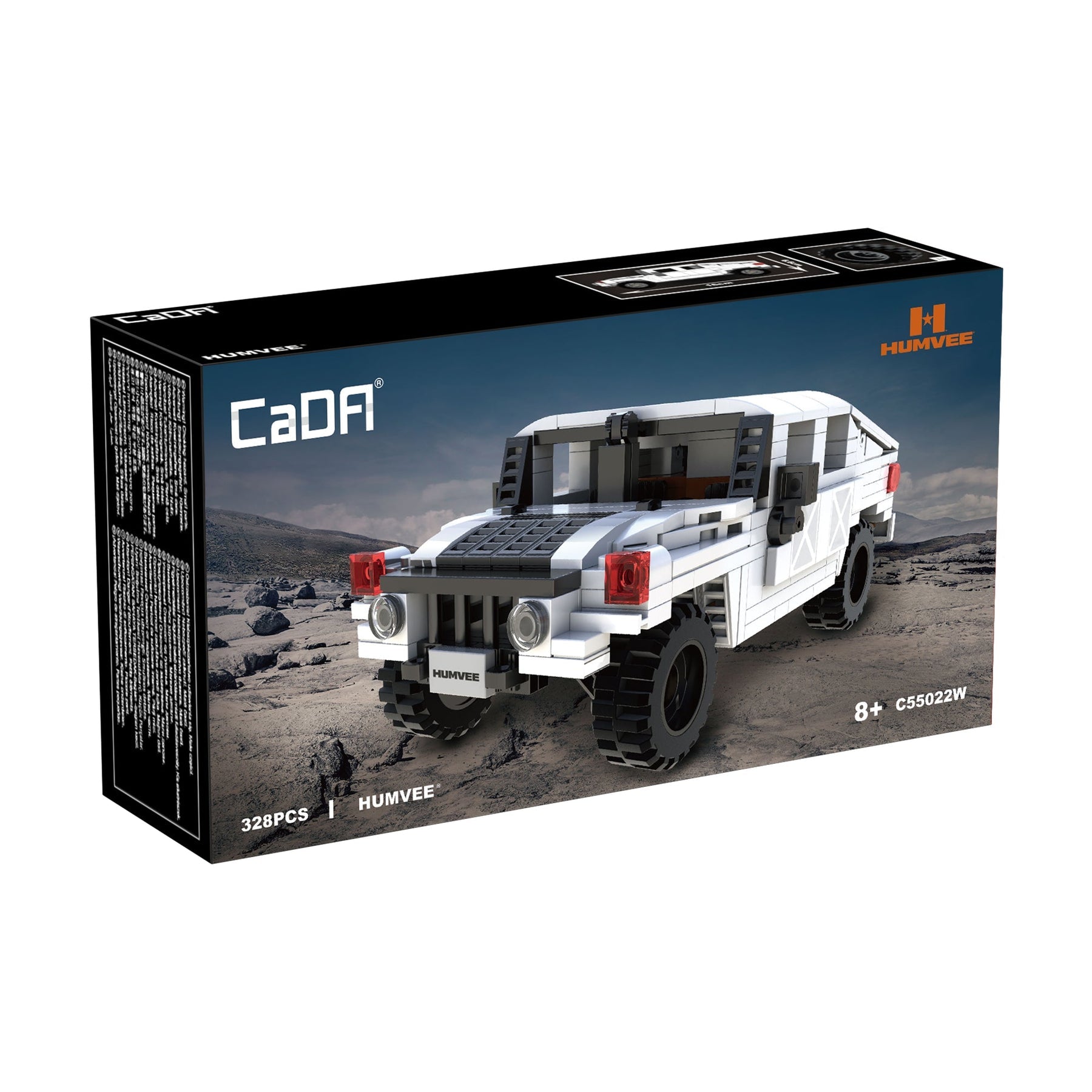CaDA 1:24 Brick Humvee Mini C-Series
