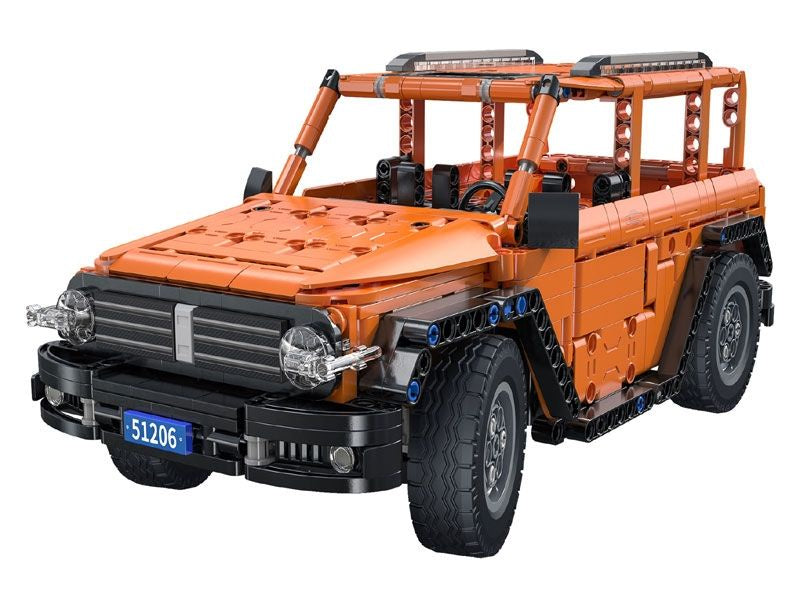 CaDA 1:10 Tank SUV Motorised Brick Model Kits