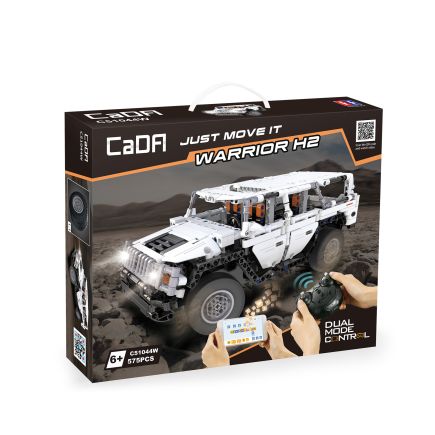 CaDA 1:10 Warrior H2 SUV Motorised Brick Model Kits