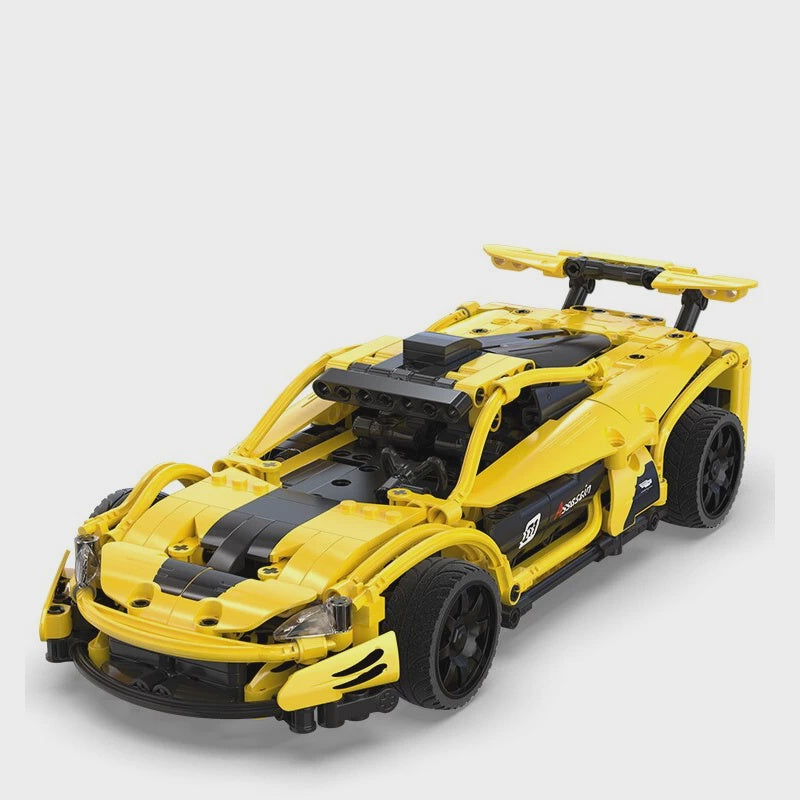 CaDA 1:14 Assassin Racing Car Dual Control RC Brick Model Kits