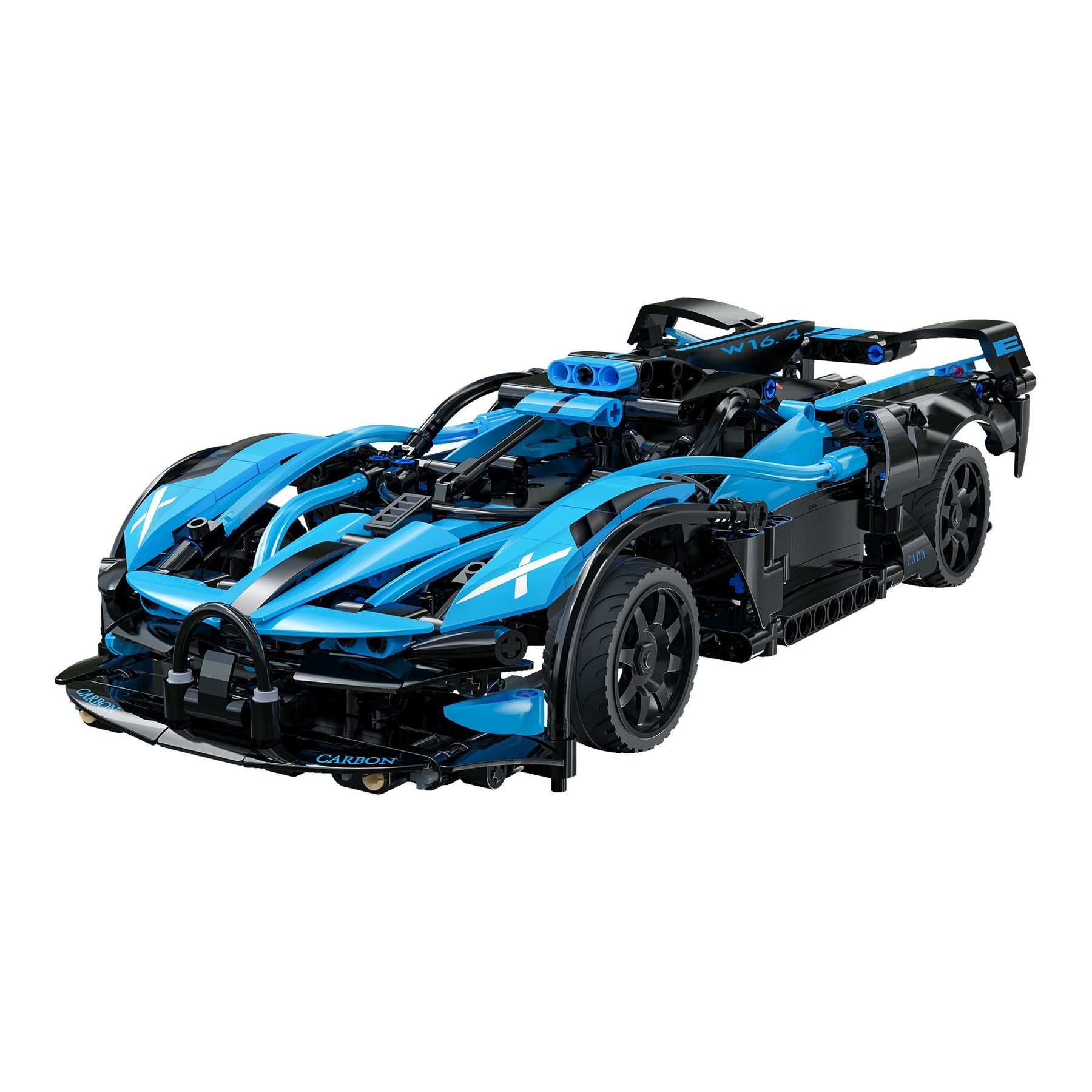 CaDA 1:14 Bluefire Specter Car RC Brick Model Kits