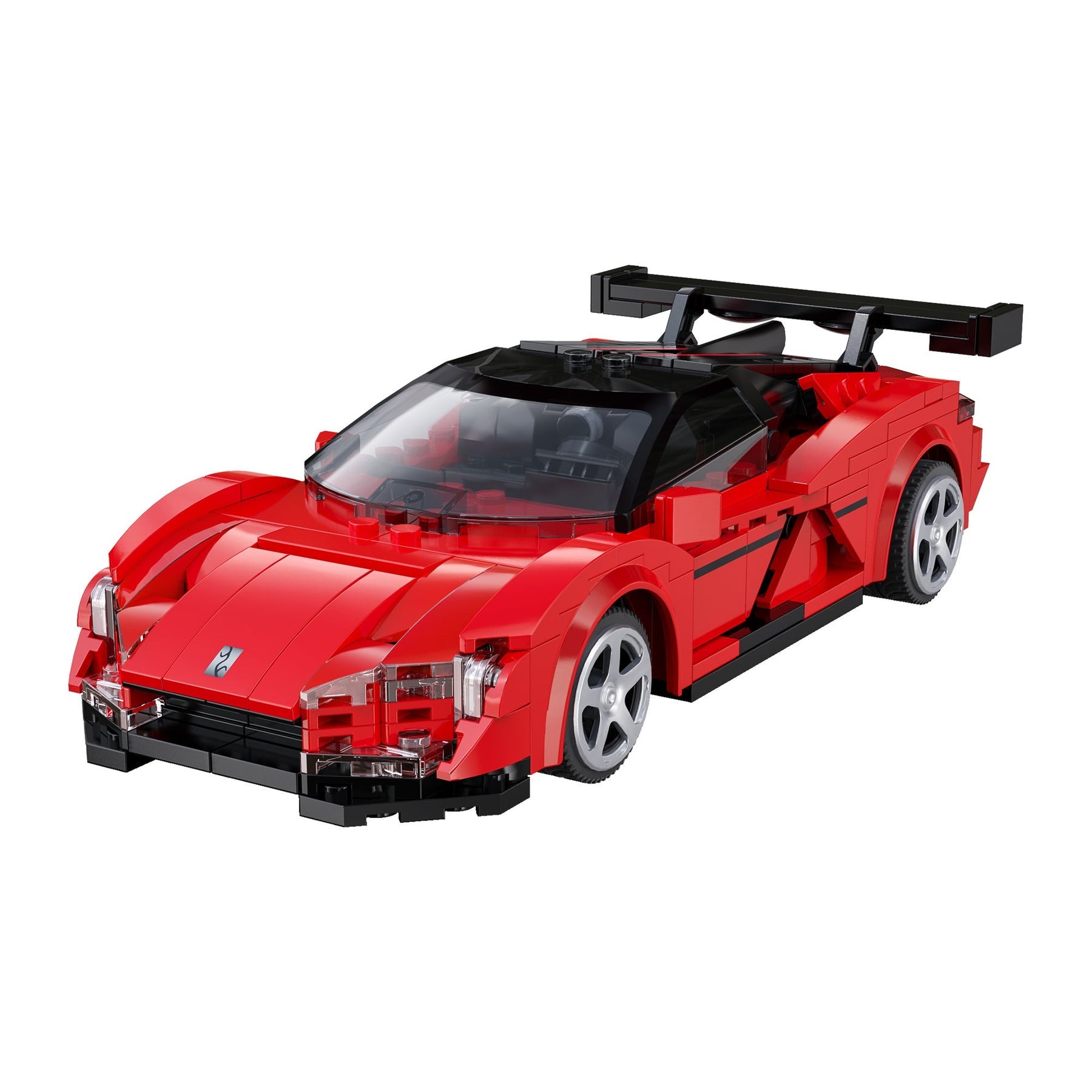 CaDA 1:20 BYD YangWang U9 Supercar Dual Control RC Brick Model Kits