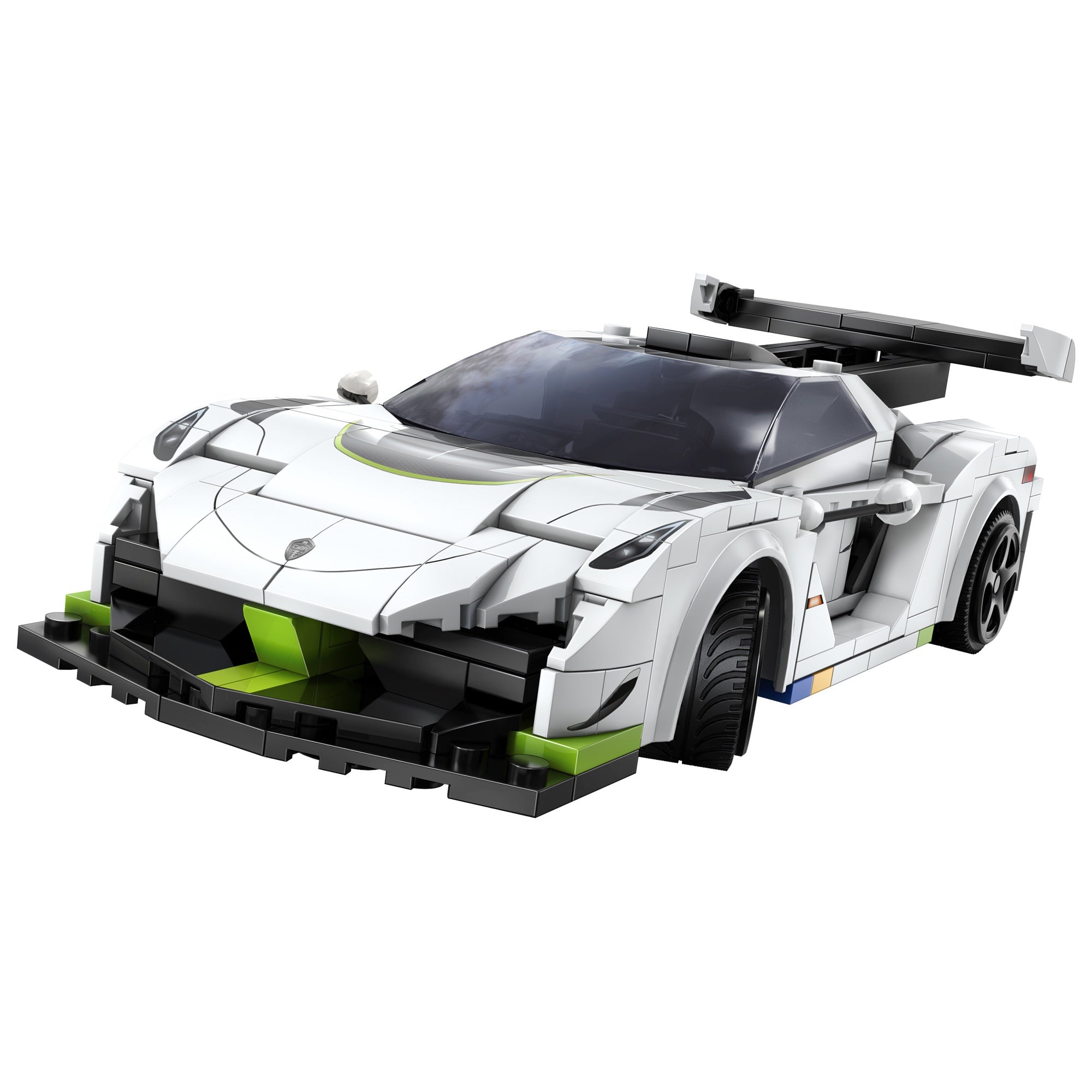 CaDA 1:20 Fantasma Racing Car Dual Control RC Brick Model Kits