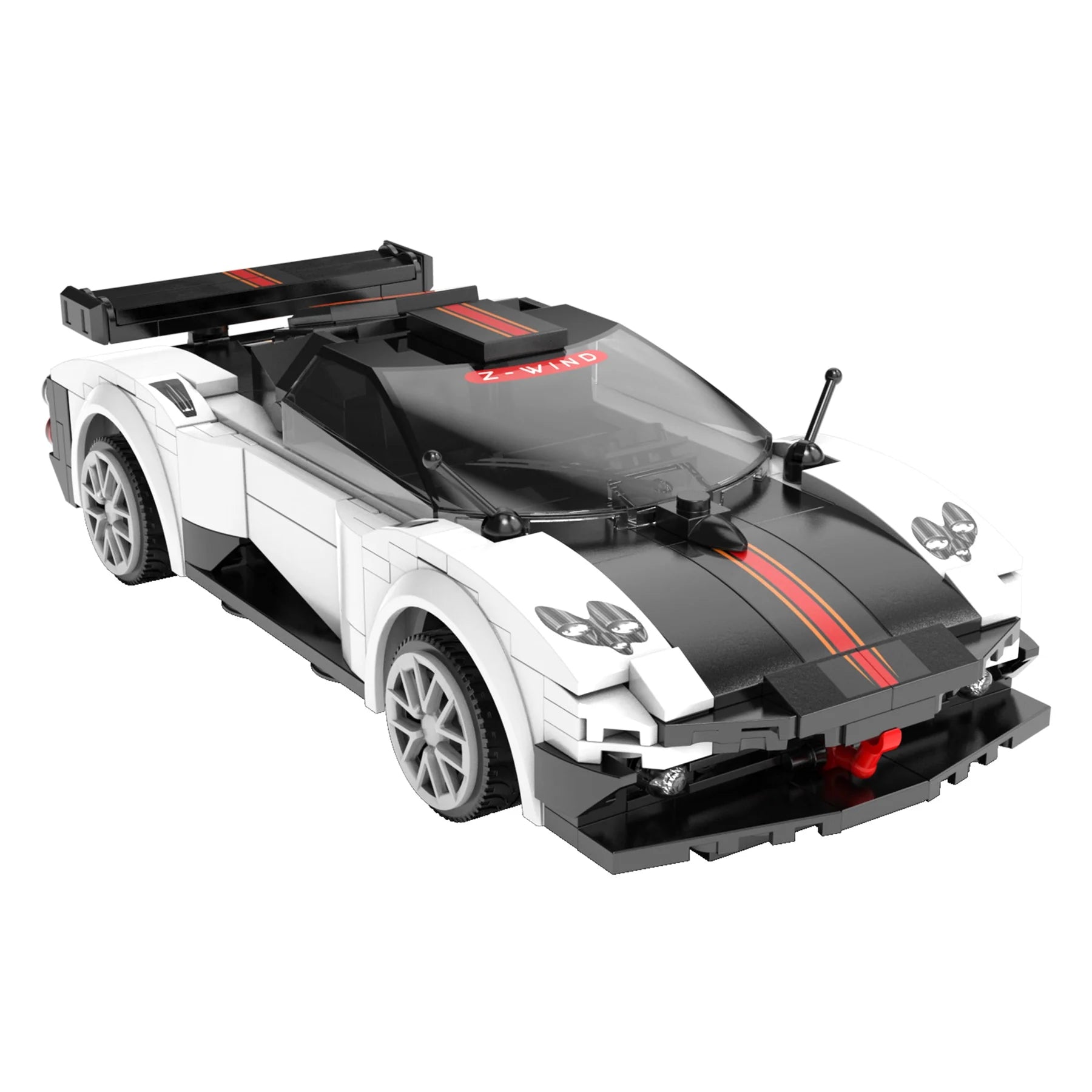 CaDA 1:20 Z-Wind Car Dual Control RC Brick Model Kits