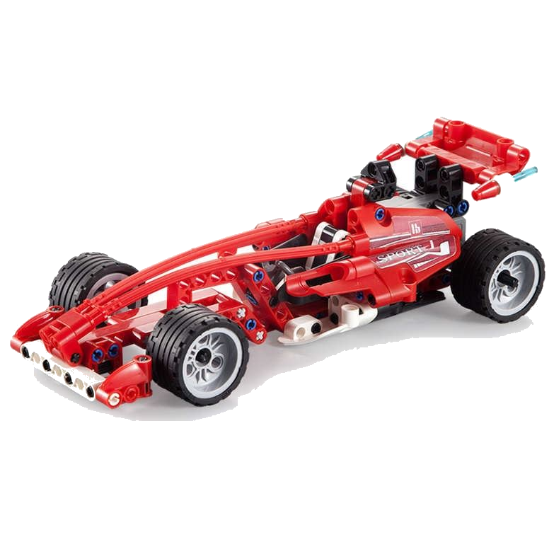 CaDA C52023W Shadow Pullback - Set Costruzioni Con Motore A Trazione - 3