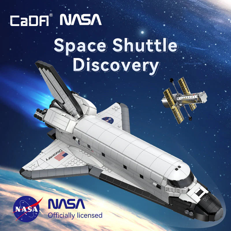 CaDA Master 1:80 Space Shuttle Discovery Brick Model Kits