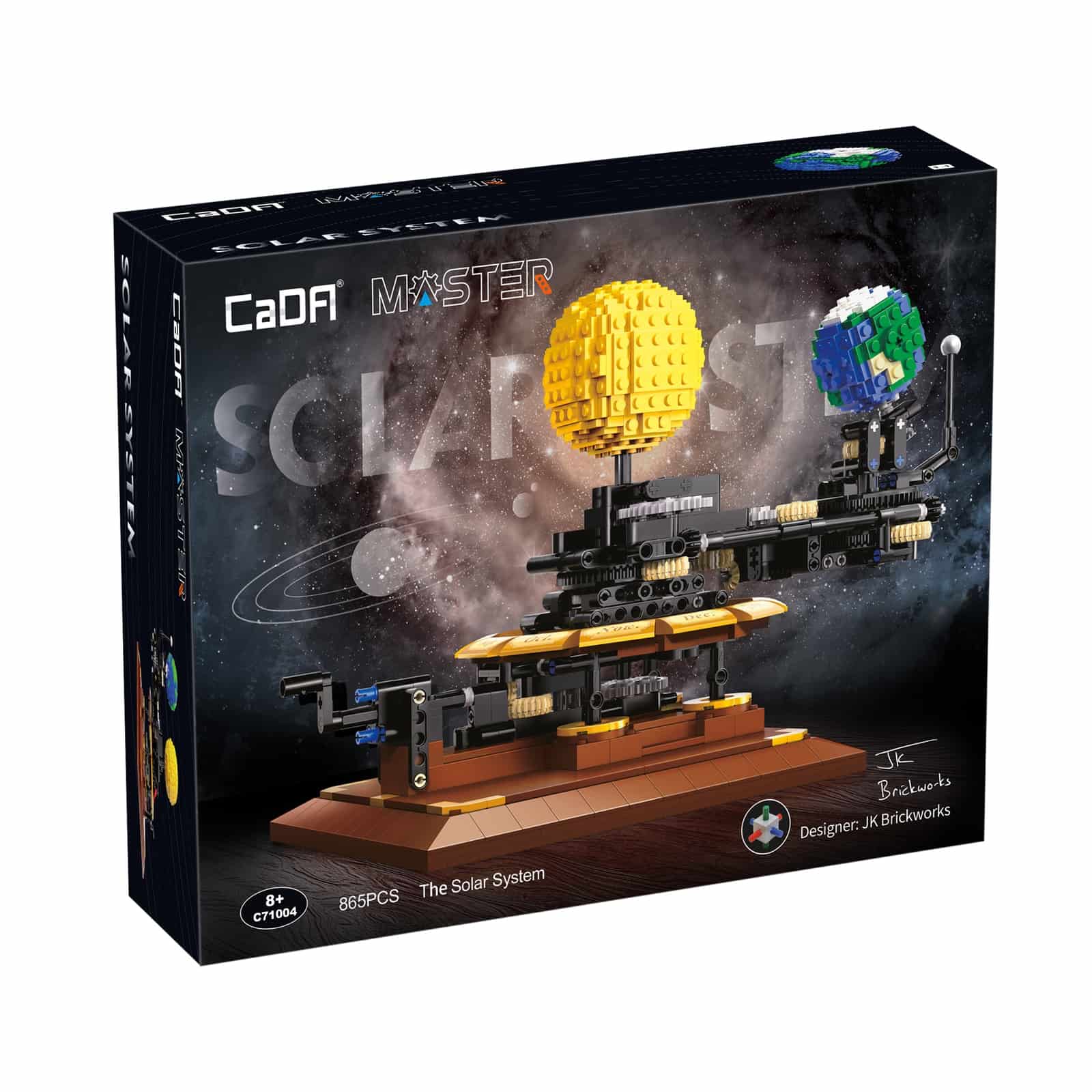 CaDA Master Moc Solar System Brick Model Kits