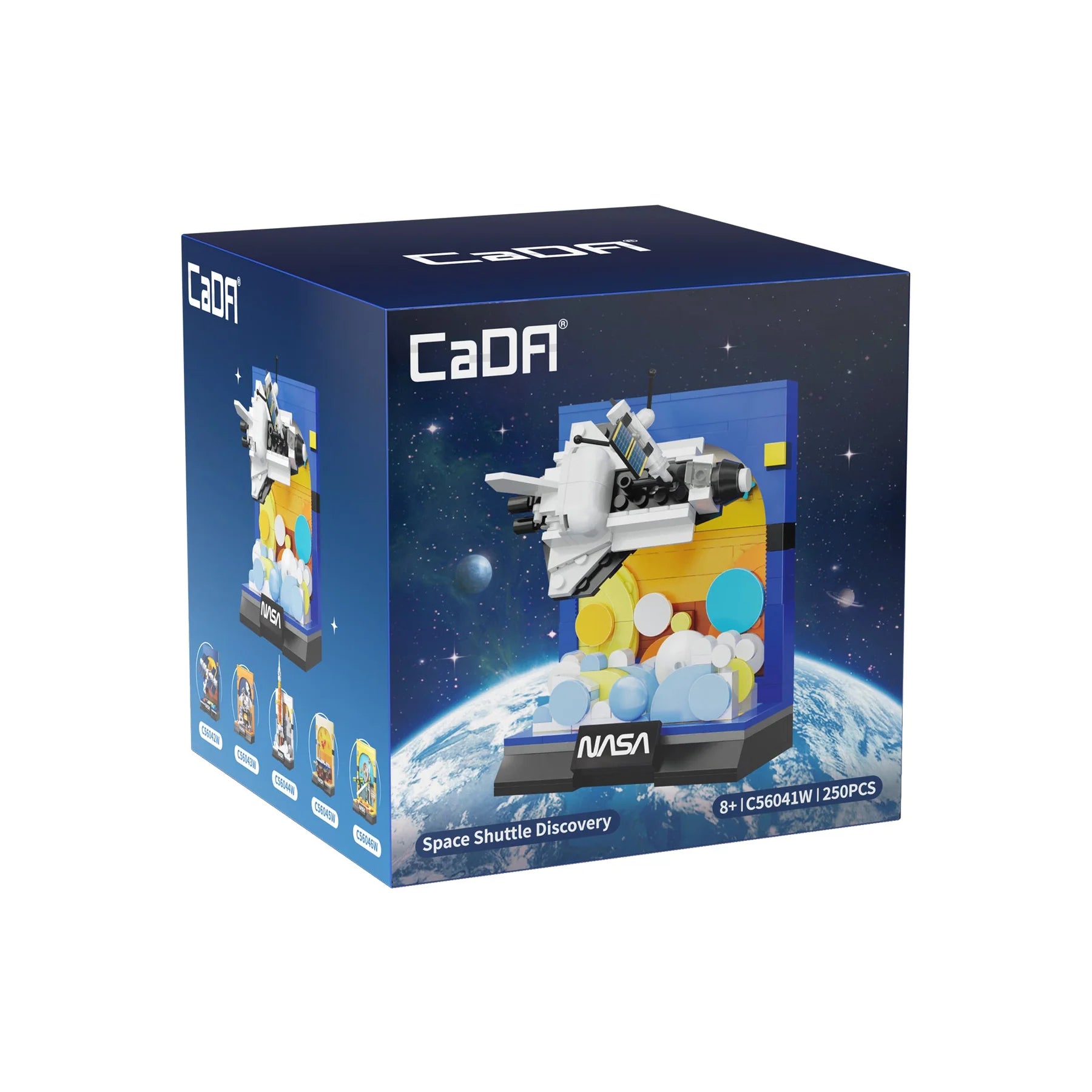 CaDA Space Shuttle Discovery Brick Model Kits