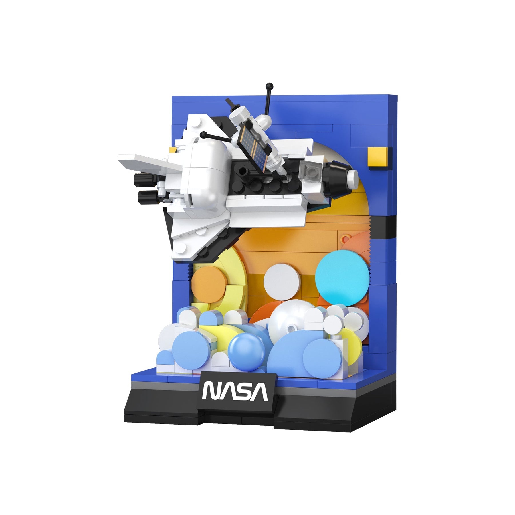 CaDA Space Shuttle Discovery Brick Model Kits