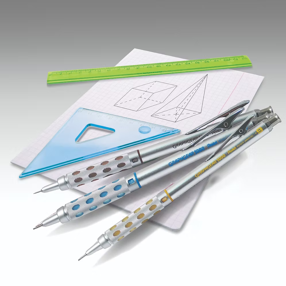 Pentel Graphgear 1000 Expert Mechanical Drafting Pencil HB 0.5mm