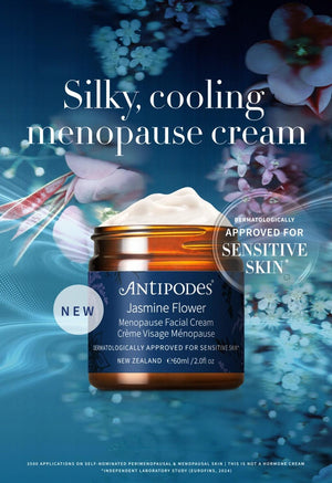 Antipodes Jasmine Flower Menopause Facial Cream 60ml,General,OCARE NZ