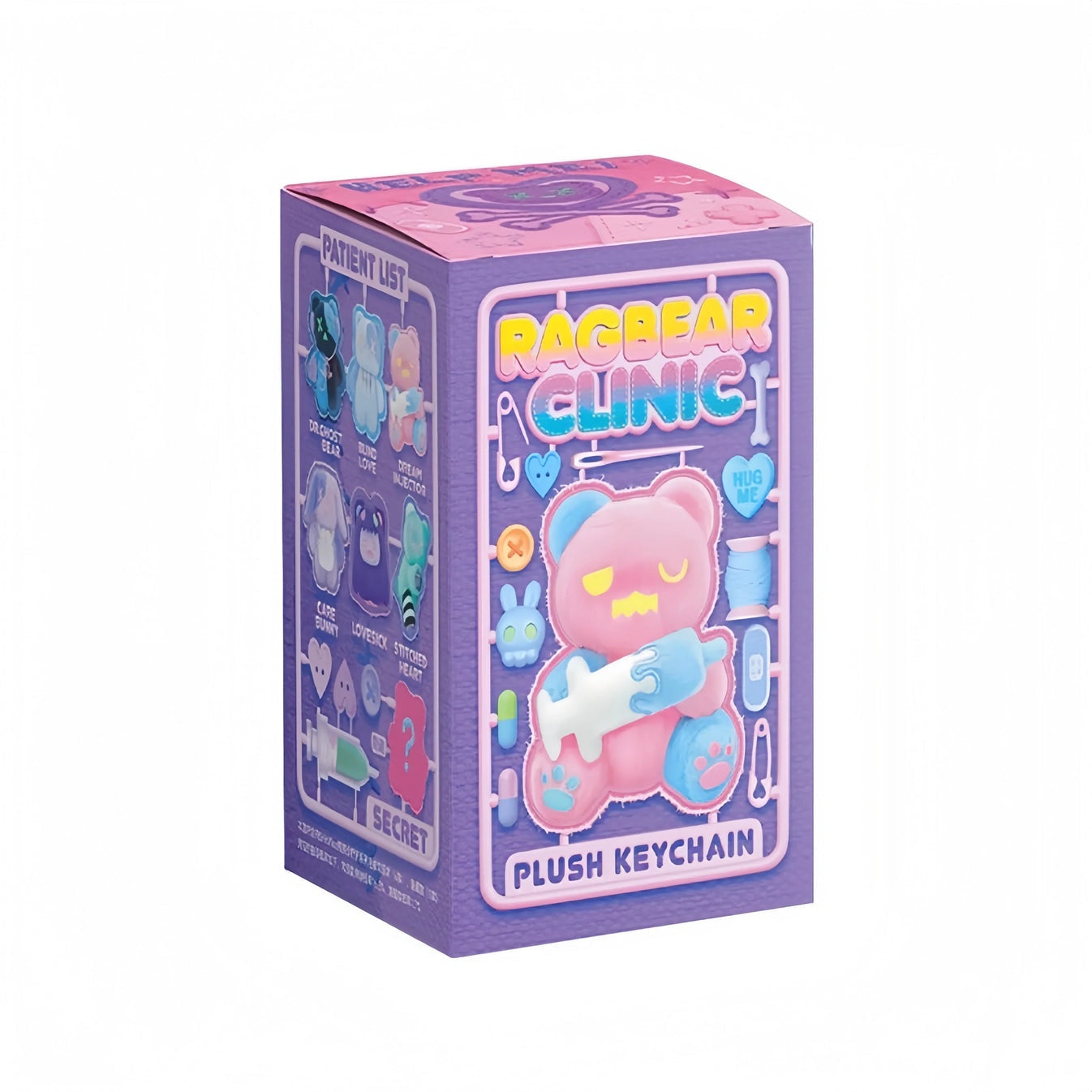 Finding Unicorn Shinwoo Ragbear Clinic Series Plush Keychain Blind Box
