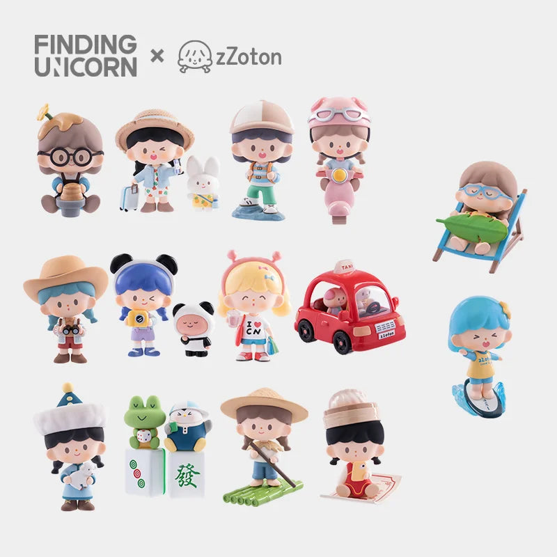 Finding Unicorn zZoton Travel Together Series Blind Box