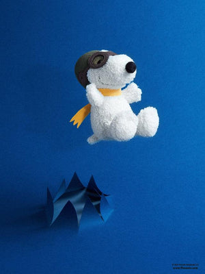 Bon Ton Toys Peanuts Snoopy Flying Ace Plush, Plush Toys, OCARE NZ