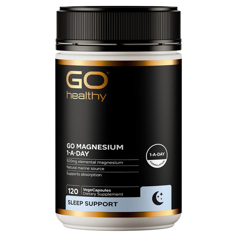 GO Healthy Go Magnesium 500mg 1-A-Day